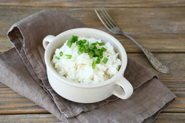 Vegetarian rice in a bowl — Stock Photo, Image