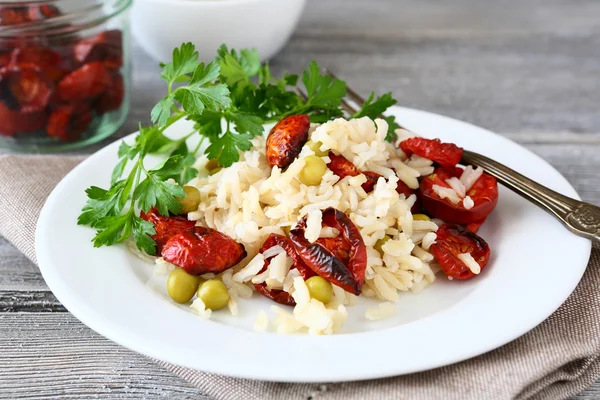 Risotto italian cu legume — Fotografie, imagine de stoc