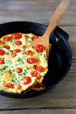 bir tavada frittata
