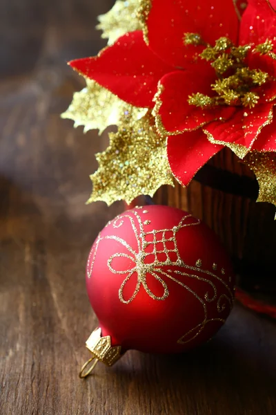 Hermosas decoraciones de Navidad — Foto de Stock