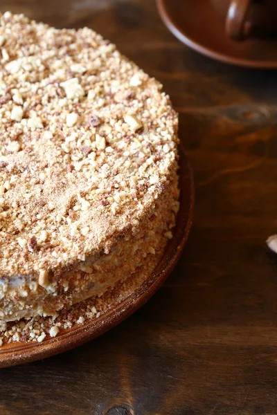 Delicious homemade cake — Stock Photo, Image