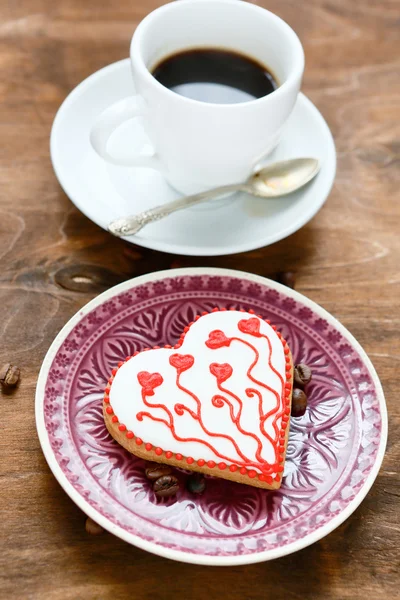Cookie for Valentine 's day — стоковое фото