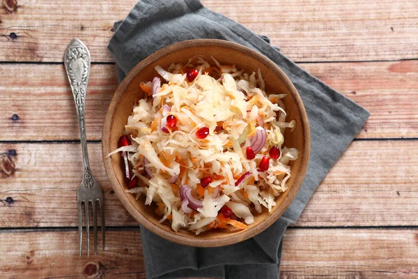 Sauerkraut mit Zwiebeln — Stockfoto