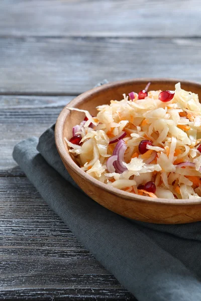 Col en escabeche en un tazón — Foto de Stock