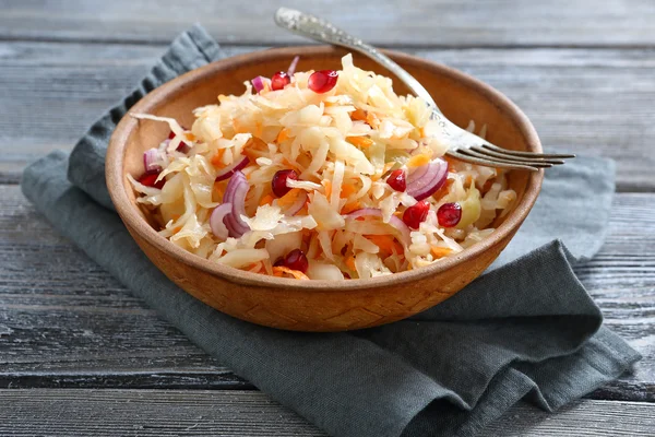 Chopped pickled cabbage — Stock Photo, Image