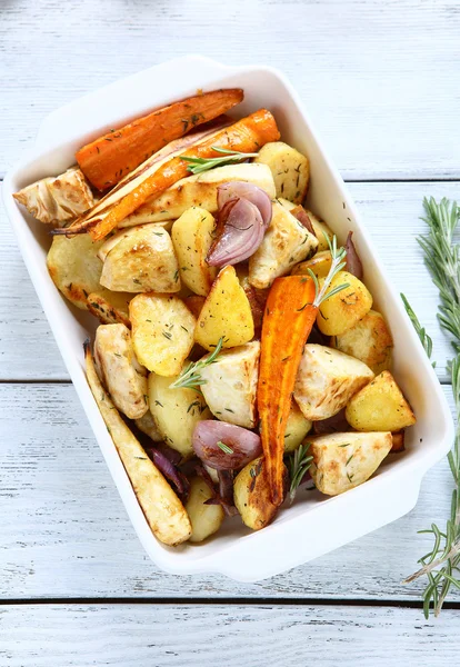 Delicious roasted vegetables — Stock Photo, Image