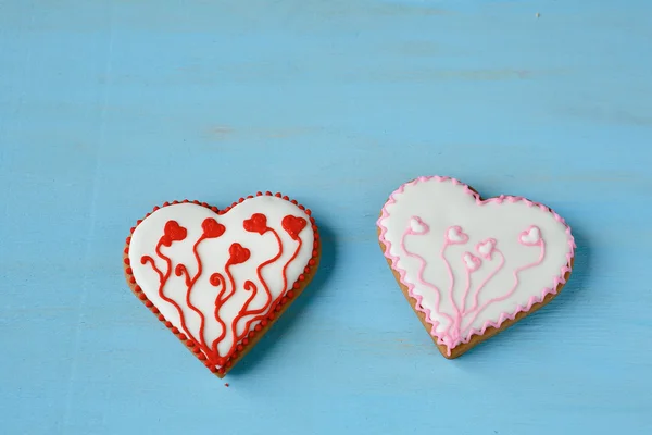 Galletas con azúcar en polvo —  Fotos de Stock