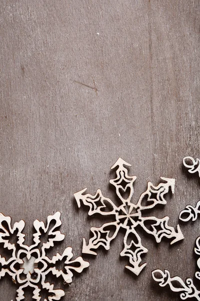 Openwork Christmas artificial snowflake — Stock Photo, Image