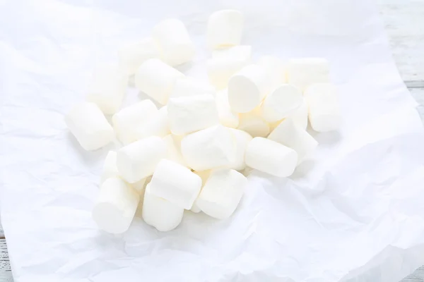 Marshmallow på en servett — Stockfoto