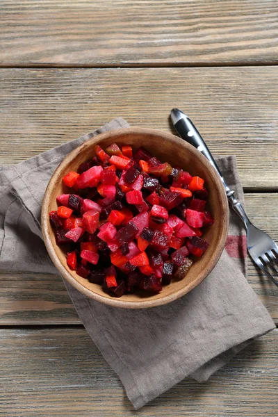 Vinaigrette in a bowl — Stock Photo, Image