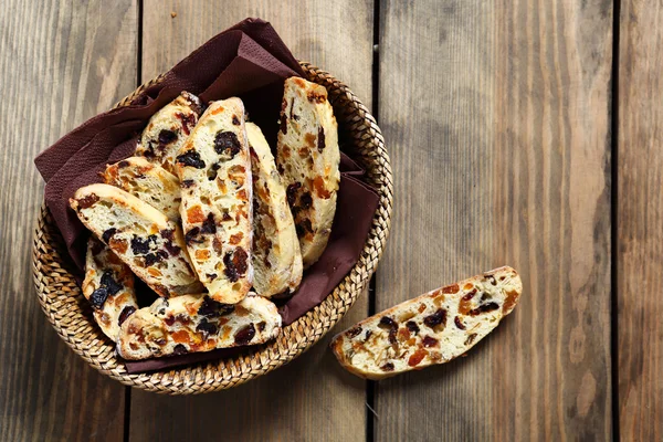 Deliciosas galletas de biscotti — Foto de Stock