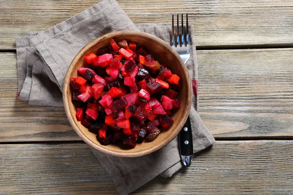 Salade russe dans un bol — Photo