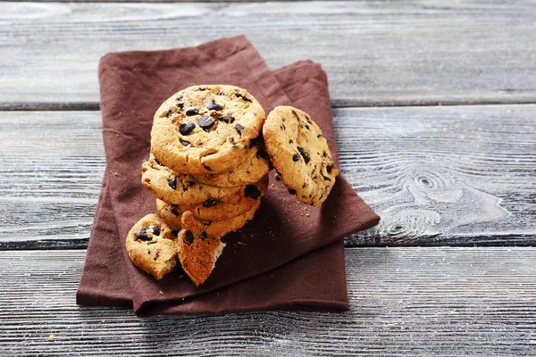 La pila de las galletas en la servilleta — Foto de Stock