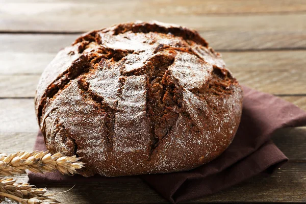 Rye bread on a napkin — Stock Photo, Image