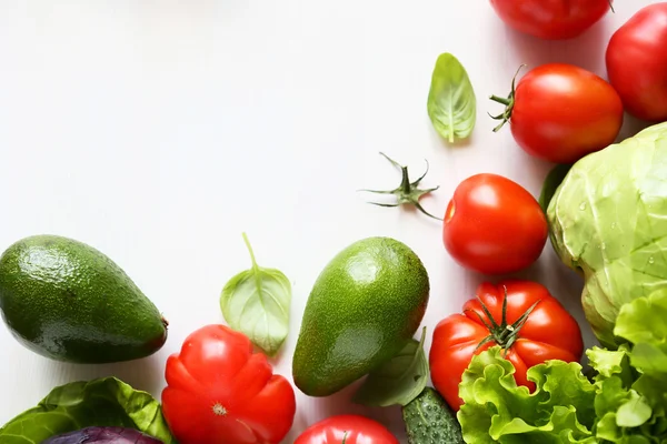 Vegetables top view — Stock Photo, Image