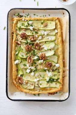 zucchine dilim ile tart
