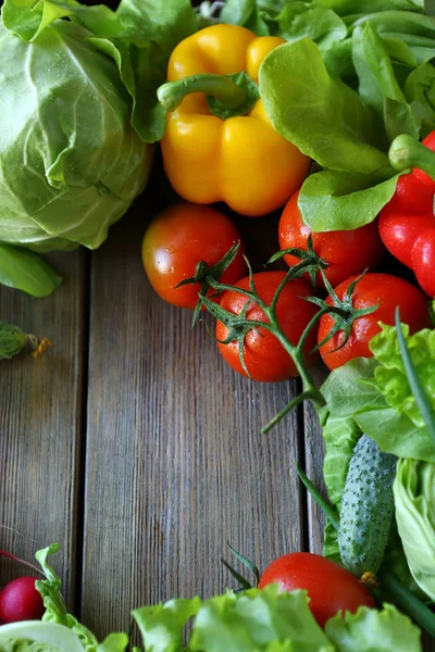 Harvest of fresh vegetables — Stock Photo, Image