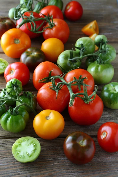 Assorted ripe tomatoes — Stock Photo, Image