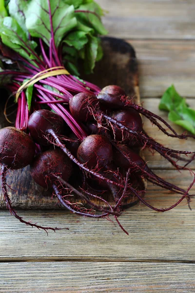 Mazzo di barbabietole fresche — Foto Stock