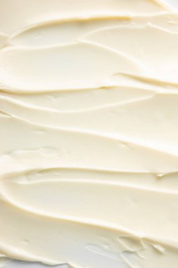 Texture food of dip mayo smear