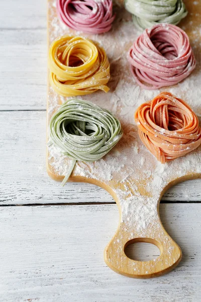 Färg pasta ombord — Stockfoto