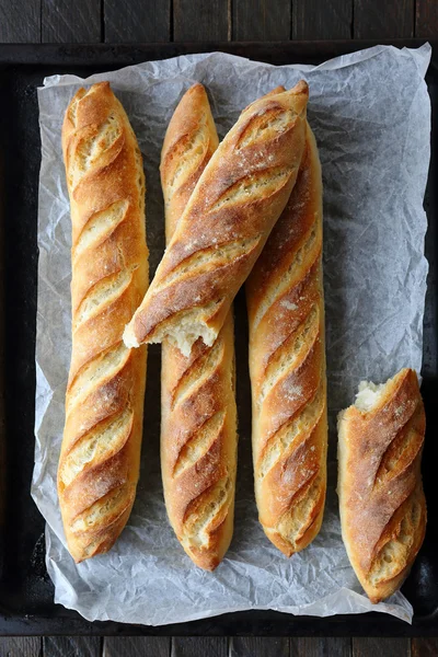 Crunchy french baguette — Stock Photo, Image