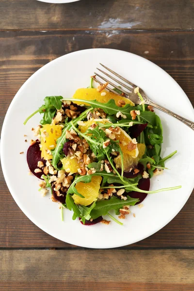 Rödbetor sallad med apelsin — Stockfoto