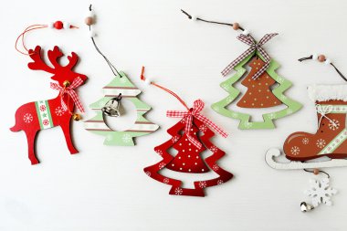 Noel süslemeleri ayarla 