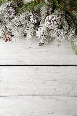 Noel backgrouns Ladin ve kar