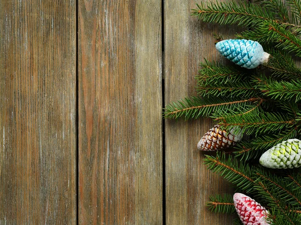 Boże Narodzenie bezszwowe z gałęzi świerka — Zdjęcie stockowe