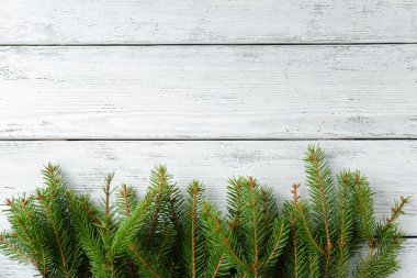  rustik xmas arka plan Ladin ile