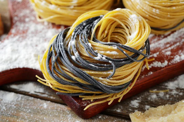 Okokt pasta närbild — Stockfoto