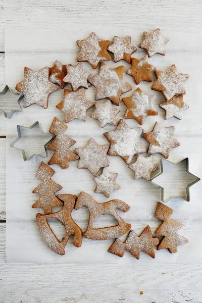 Galletas dulces de Navidad —  Fotos de Stock