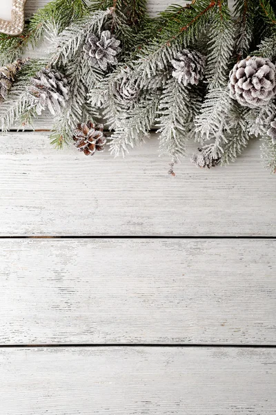Weihnachten weißer Hintergrund — Stockfoto