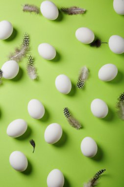 Yumurtalı paskalya arkaplanı