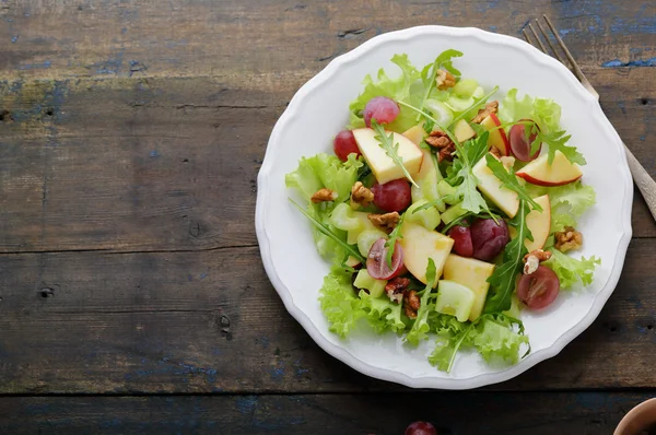 Verse salade met apple en selderij — Stockfoto