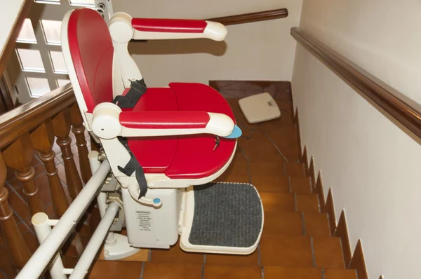 Stairlift to go upstairs — Stock Photo, Image