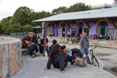 gorlitzer park, berlin, Almanya