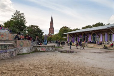 gorlitzer park, berlin, Almanya