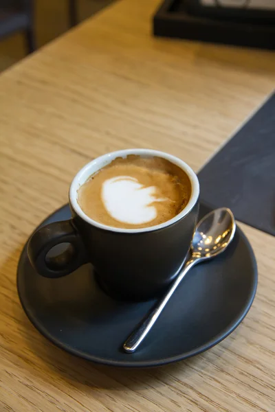 Włoskie espresso macchiato — Zdjęcie stockowe