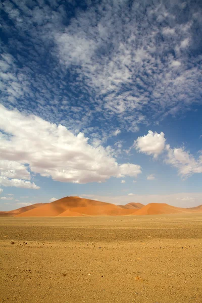 Sossusvlei пустелі, Намібія — стокове фото