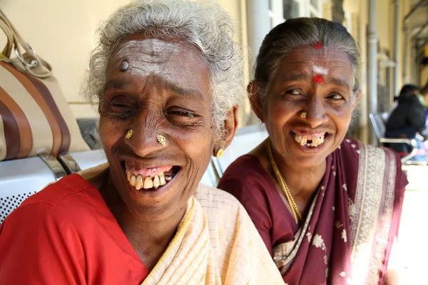 Srí Lanka zralá žena — Stock fotografie