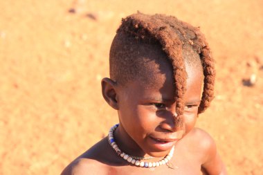Himba çocuğu, Namibya