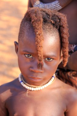 Himba çocuğu, Namibya