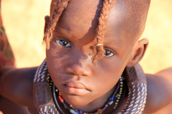 Himba dítě, Namibie — Stock fotografie