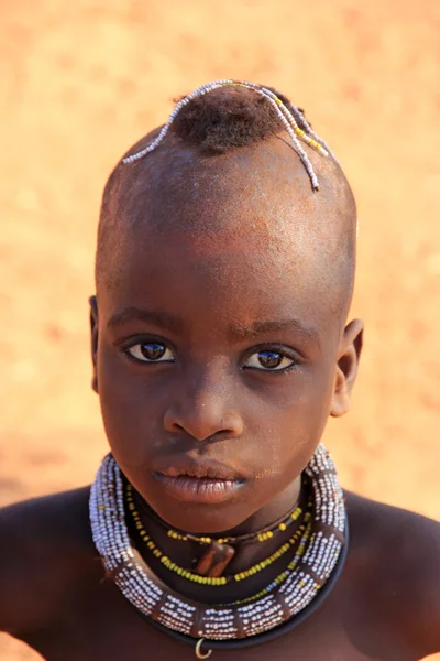 Himba çocukları, Namibya — Stok fotoğraf