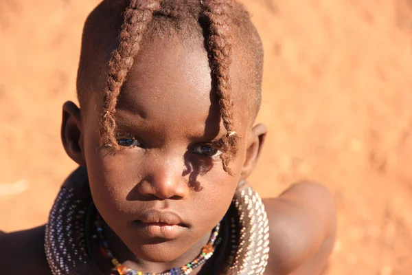 Himba çocuğu, Namibya — Stok fotoğraf