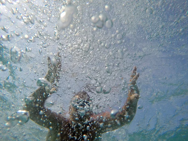 Unter Wasser — Stockfoto