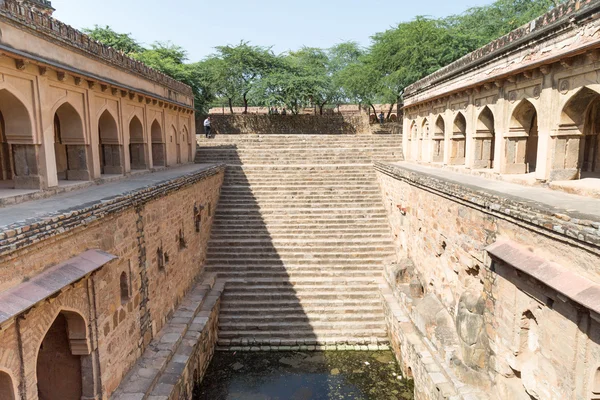 Gandhak Bauli, Mehrauli village New Delhi, India — Stock Photo, Image