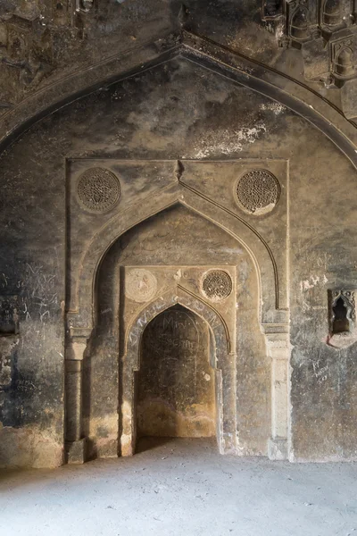 Gandhak Bauli, Mehrauli dorp New Delhi, India — Stockfoto